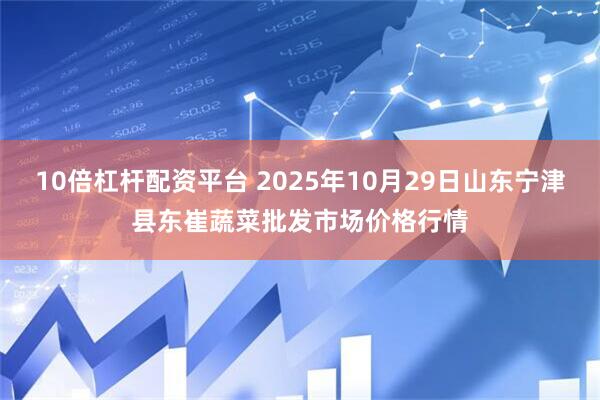 10倍杠杆配资平台 2025年10月29日山东宁津县东崔蔬菜批发市场价格行情